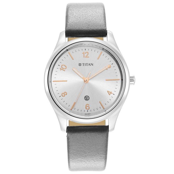 Titan Trendsetters Silver White Dial 2639SL11