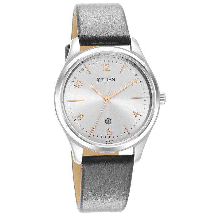 Titan Trendsetters Silver White Dial 2639SL11