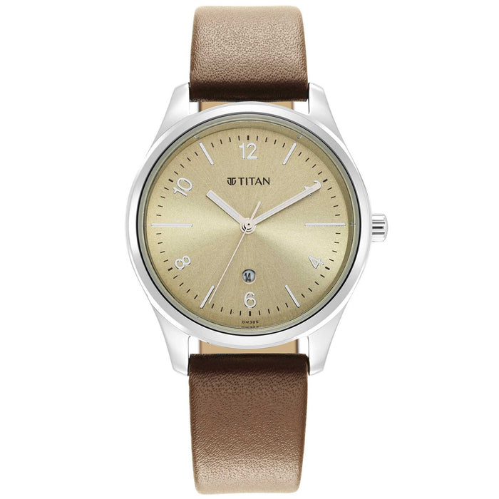 Titan Trendsetters With Beige Dial 2639SL10