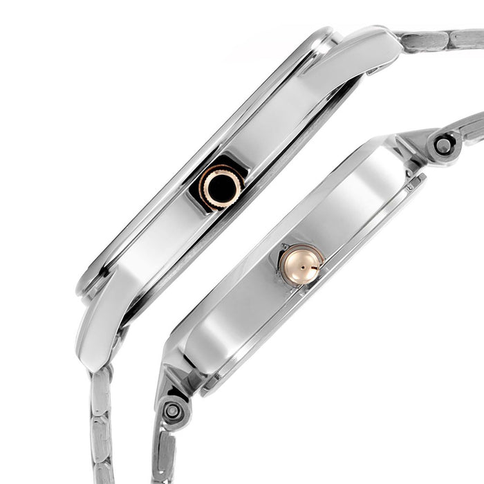 Titan Wedding Bandhan Analog Silver Dial Unisex's Watch-NM17732603KM01 / NL17732603KM01, Silver, Free Size, Strap