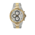 Titan White Dial Chronograph Watch 9308BM01