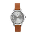 Titan Women's Quartz Watch with Analog Display and Leather Bracelet 2481SL06