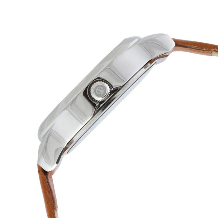 Titan Women's Quartz Watch with Analog Display and Leather Bracelet 2481SL06