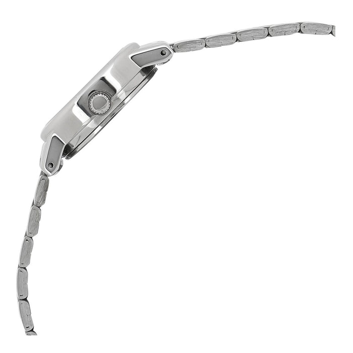 Titan Women's Quartz Watch with Analog Display and Stainless Steel Bracelet 2593SM01, Silver, bracelet