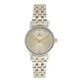 Titan Women's White Dial Stainless Steel Band Watch - 2593BM01
