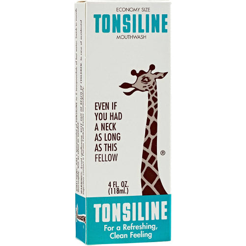 Tonsiline Throat Gargle Mouthwash Goodbye Sore Throat 4 oz.