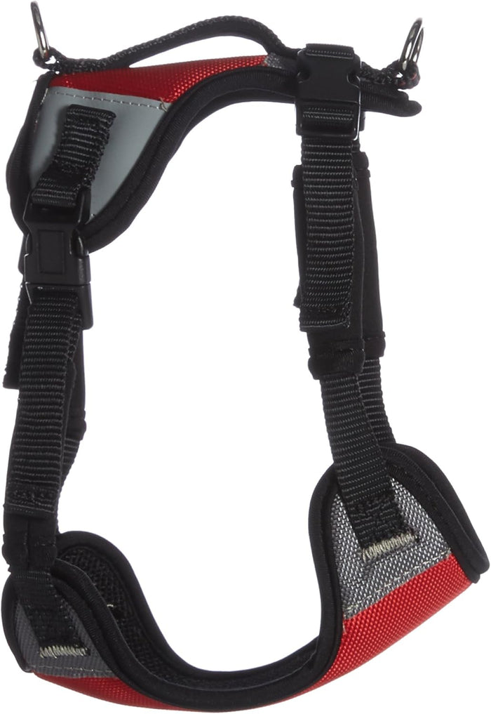 Total Pet Health Lift and Go Dog Lead, Red Small Fits Chest 19"-30"