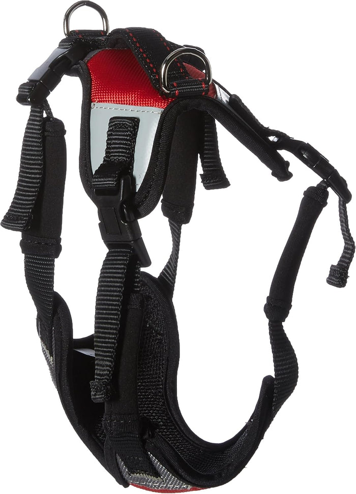 Total Pet Health Lift and Go Dog Lead, Red Small Fits Chest 19"-30"