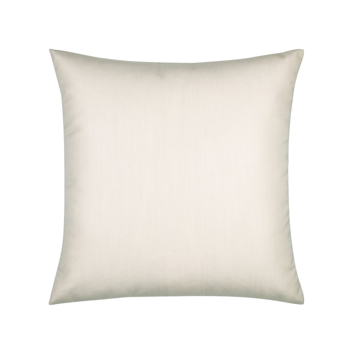 Back image of Ivory dog motif pillow square size for elegant indoor and outdoor decor by Elaine Smith