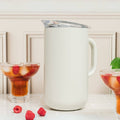 Vacuum Insulated Pitcher - Picnic Party Ready, Bone