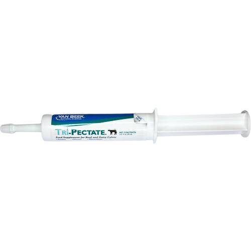 Van Beek Tri-Pectate Syringe 30cc Calf Scours Digestive Supplement Paste
