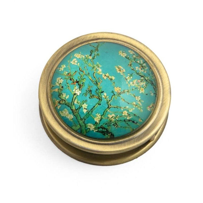 Van Gogh Almond Blossom Folding Magnifier | Fine Art Themed Giftable Magnifying Glass-Value Arts-The Bullish Store