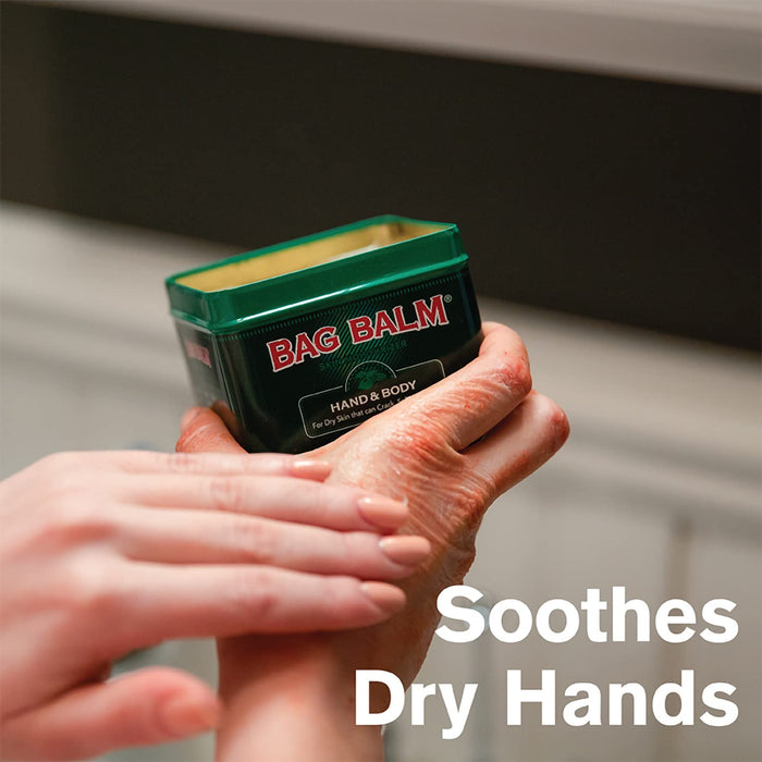 Vermont's Original Bag Balm Tin Utter Ointment 8 oz. Great For Humans Too