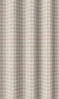 Houndstooth Print Curtains (Blush Pink/ White)