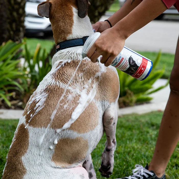 Vetericyn FoamCare Medicated Pet Shampoo Clean Heal & Soothe Animals Skin 16 oz.