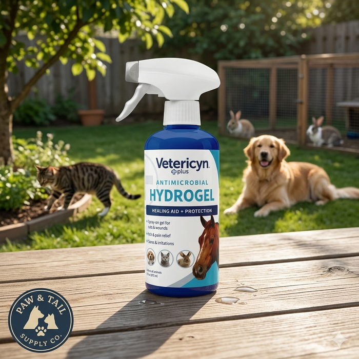 Vetericyn Plus All Animal Antimicrobial Hydrogel 16 oz. Wound Skin Protection