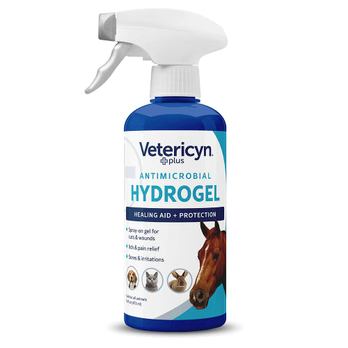 Vetericyn Plus All Animal Antimicrobial Hydrogel 16 oz. Wound Skin Protection