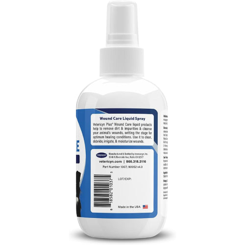 Vetericyn Plus All Animal Dog Wound & Skin Care Pets Cuts Abrasions 3 oz.