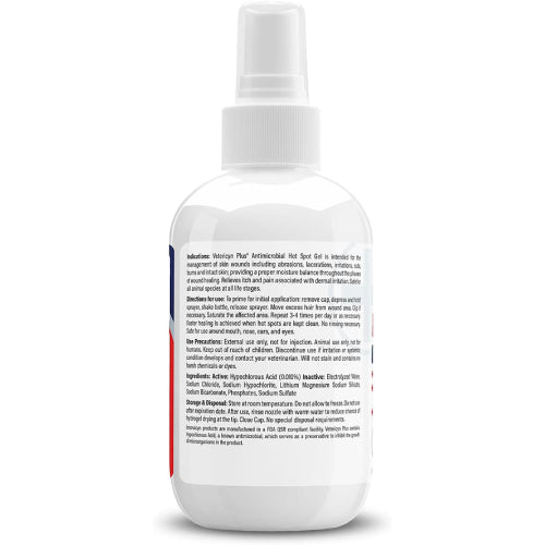 Vetericyn Plus Hot Spot Antimicrobial Gel All Animals 3 oz.