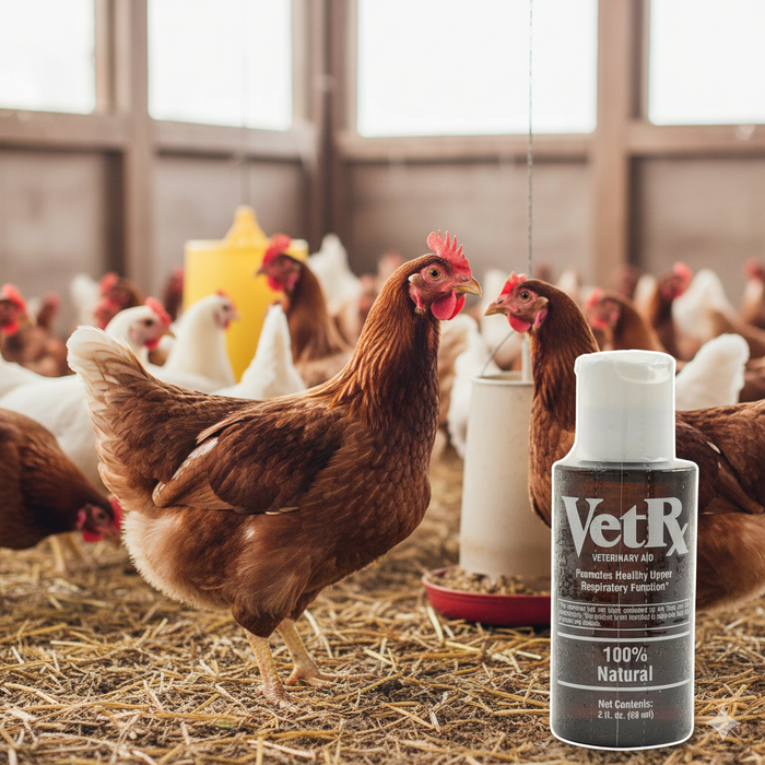 VetRx Poultry 2 oz. for the Relief and Prevention Poultry Health