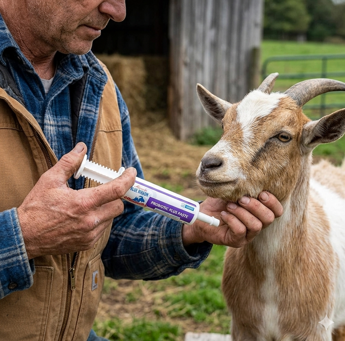 Vet's Plus Bomac Goats Prefer Probiotic Plus Paste Goat Supplement 80cc