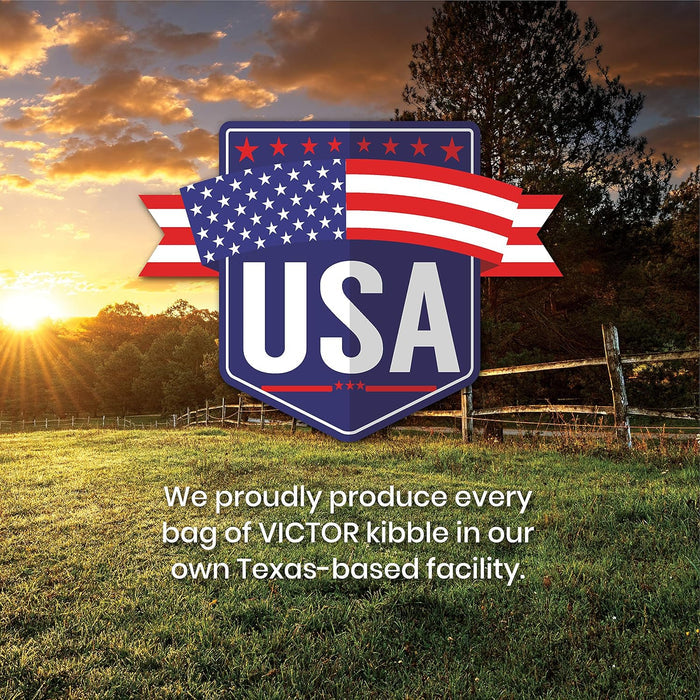 Victor Professional Dry Dog Food Gluten Free 40lb High Energy Multi-Protein for Dogs