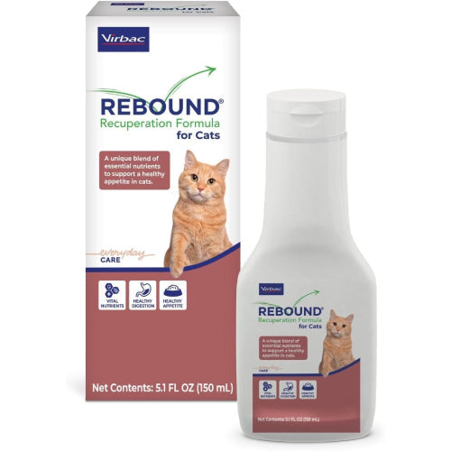Virbac Rebound Recuperation Formula for Cats Liquid Supplement 5.1 oz