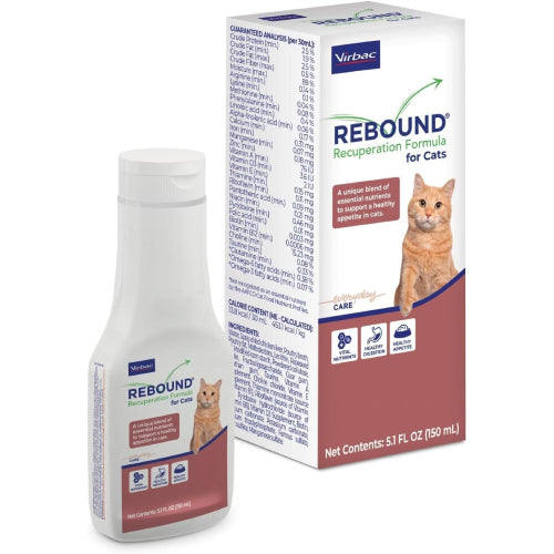 Virbac Rebound Recuperation Formula for Cats Liquid Supplement 5.1 oz