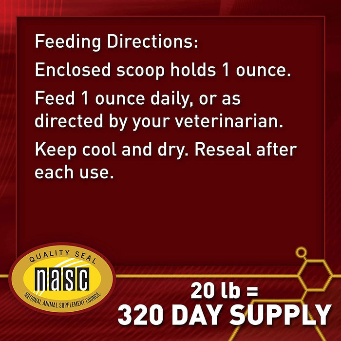 Vita Flex E and Selenium Supplement for Horses 20lbs. 320 Day Supply Vita Flex