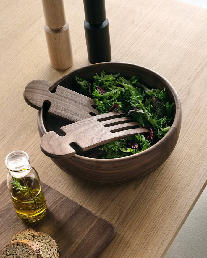 Walnut Wood Salad Bowl