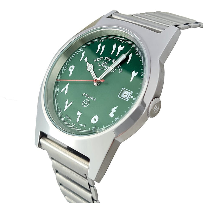 West End Watch Co Arabic Dial Stainless Steel Watch For Men 6841_10_3370R