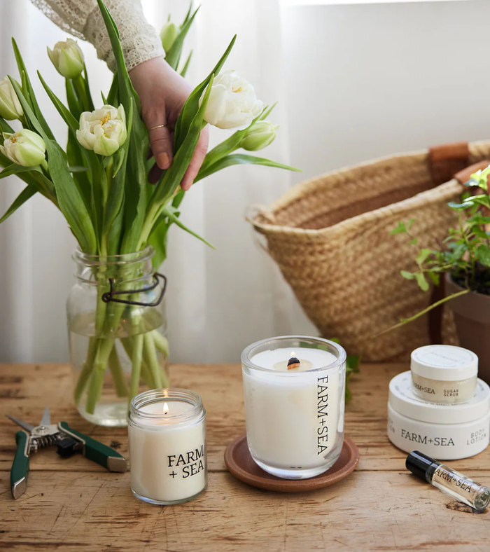 Wood Wick Tumbler Jar Candles