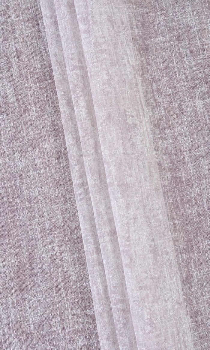 Textured Sheer Curtains (Pale Pink) Extra Long Short Wide