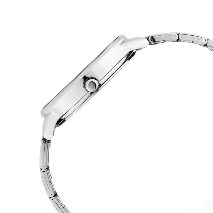 Workwear Watch with Black Dial Metal Strap