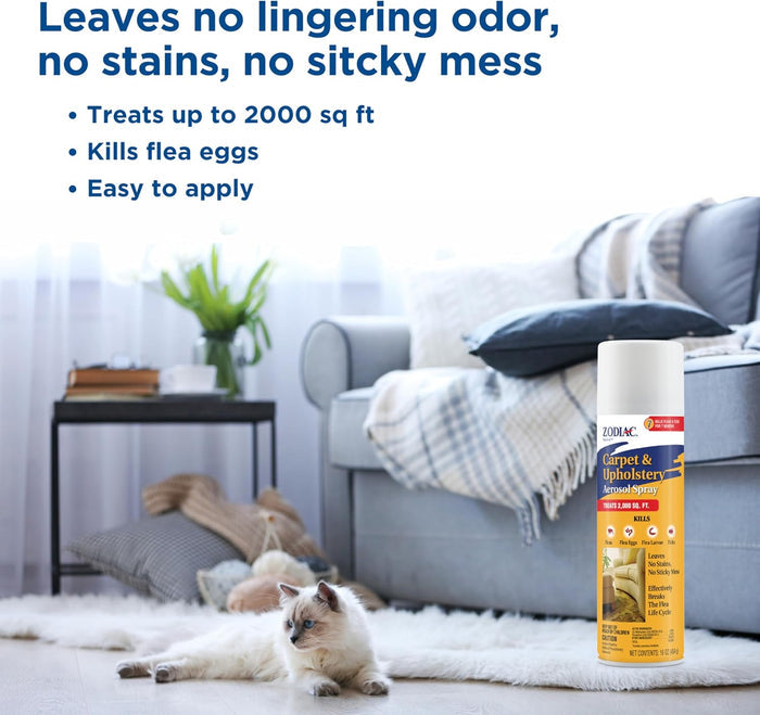 Zodiac Carpet and Upholstery Aerosol Carpet Spray 16 oz.