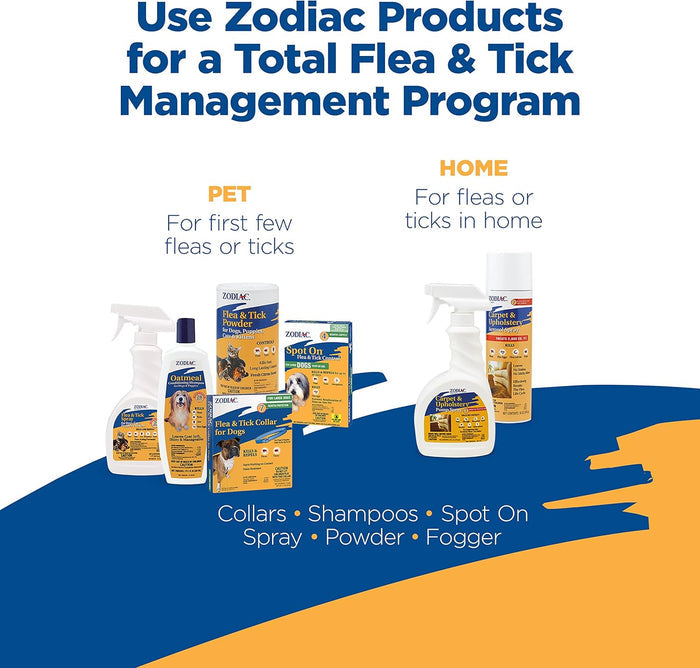 Zodiac Flea & Tick Spray for Dogs, Cats & Puppies, 16 oz