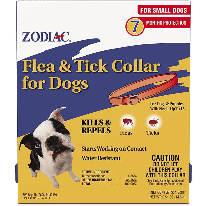 Zodiac Pet Flea & Tick Collar For Dogs & Puppies Safe & Effective Zodiac