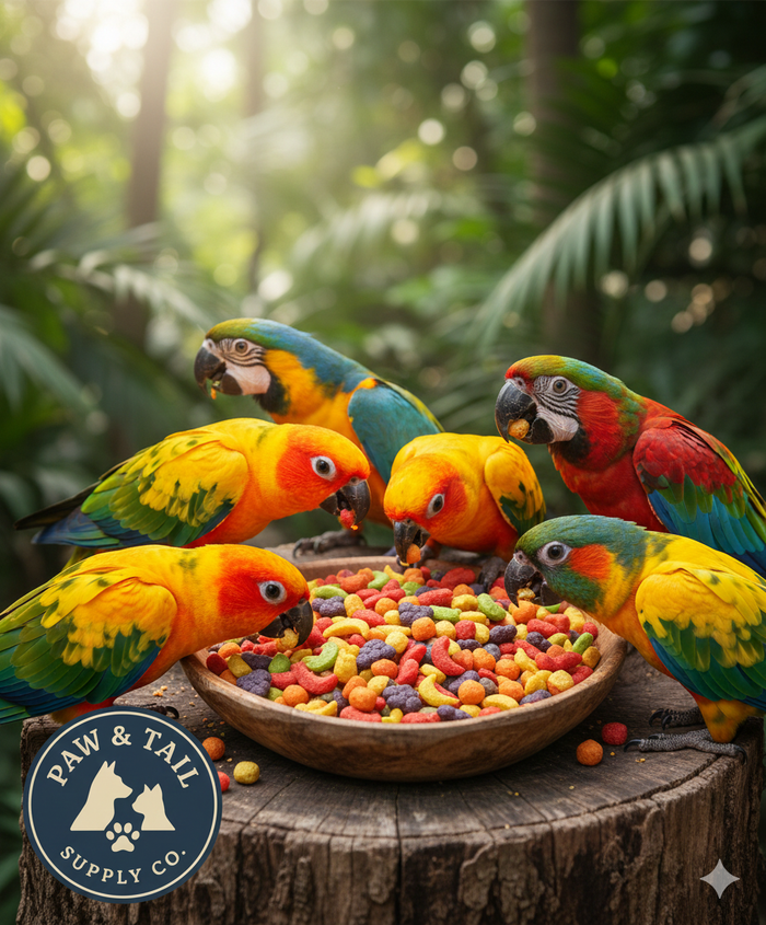ZuPreem AvianBreeder Diet Parrots & Conures 40lbs Breeding Bird Nutrition