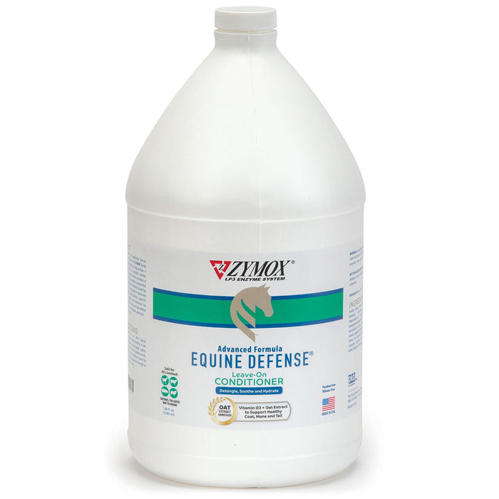 Zymox Equine Defense Advanced Formula Leave-On Conditioner Gallon ZYMOX