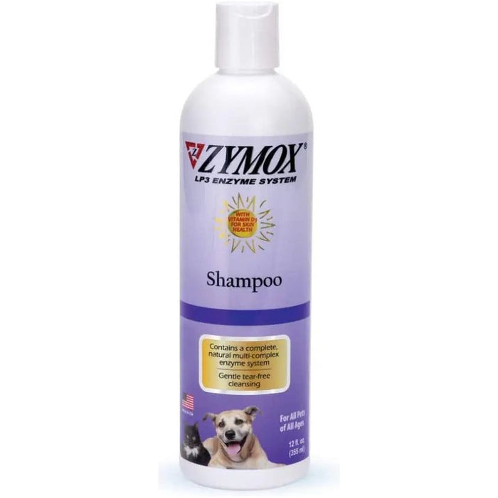 Zymox LP3 Enzyme Pet Shampoo with Vitamin D3 Dog & Cat 12 oz. ZYMOX